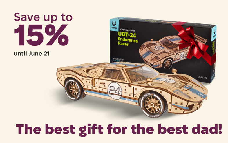 Why building together 3D models may be the most meaningful Father's Day tradition of all