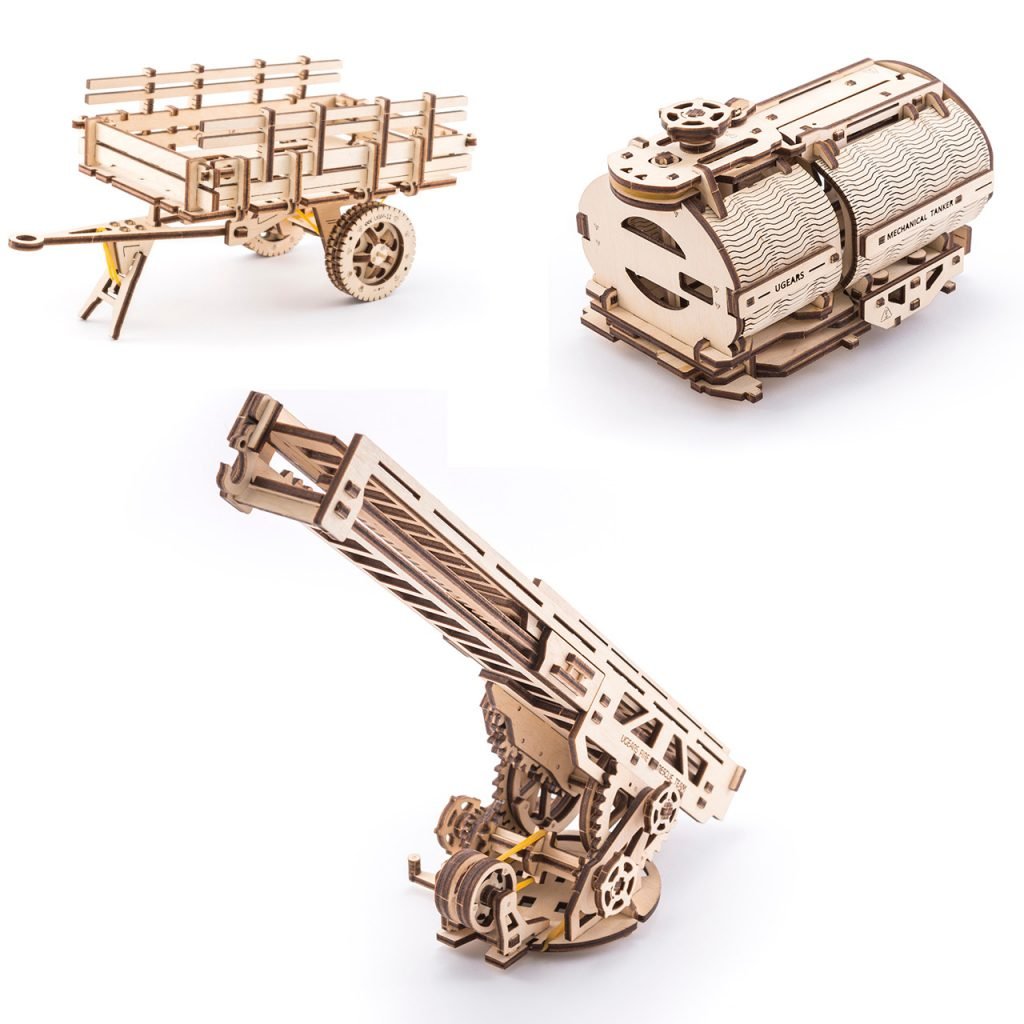 UGEARS Truck UGM-11 mechanical wooden model KIT 3D puzzle 