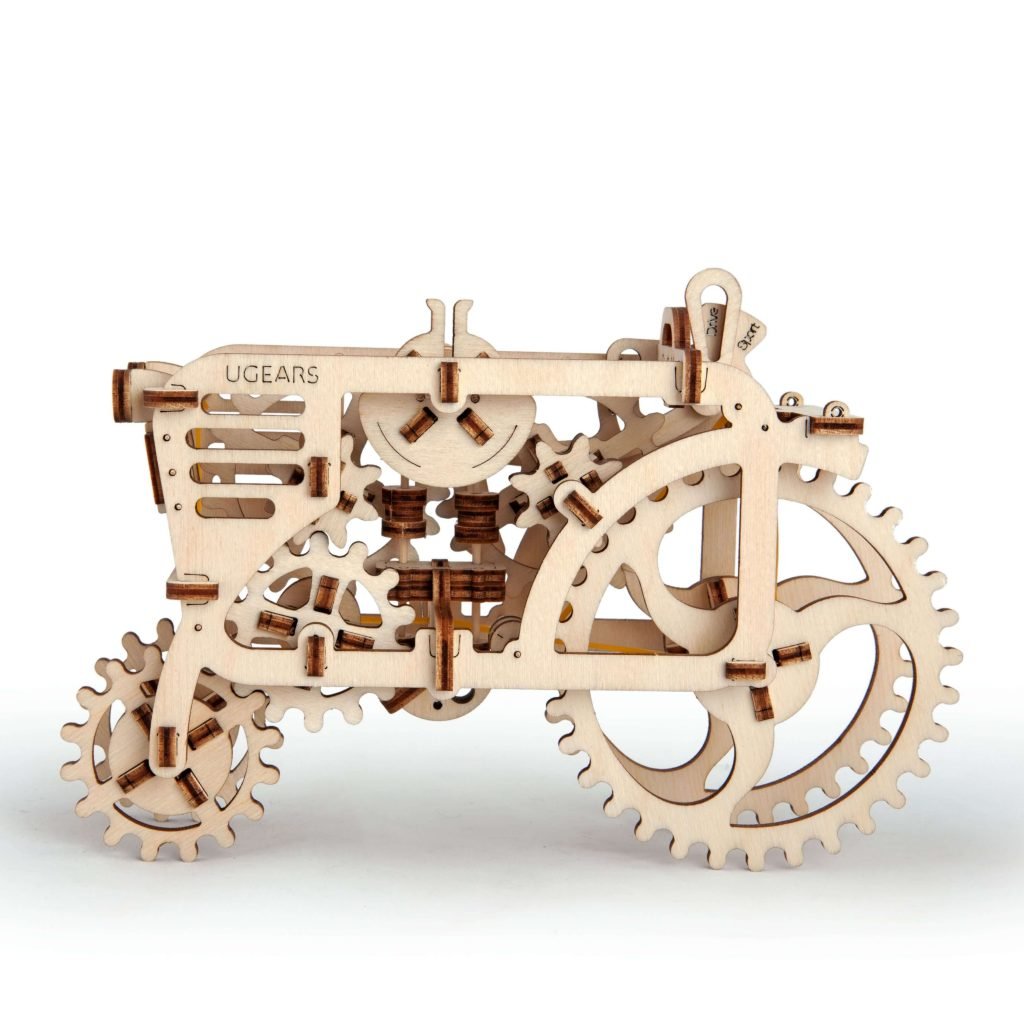 con propulsión Ugears tractor modelo de madera 3d puzzle 