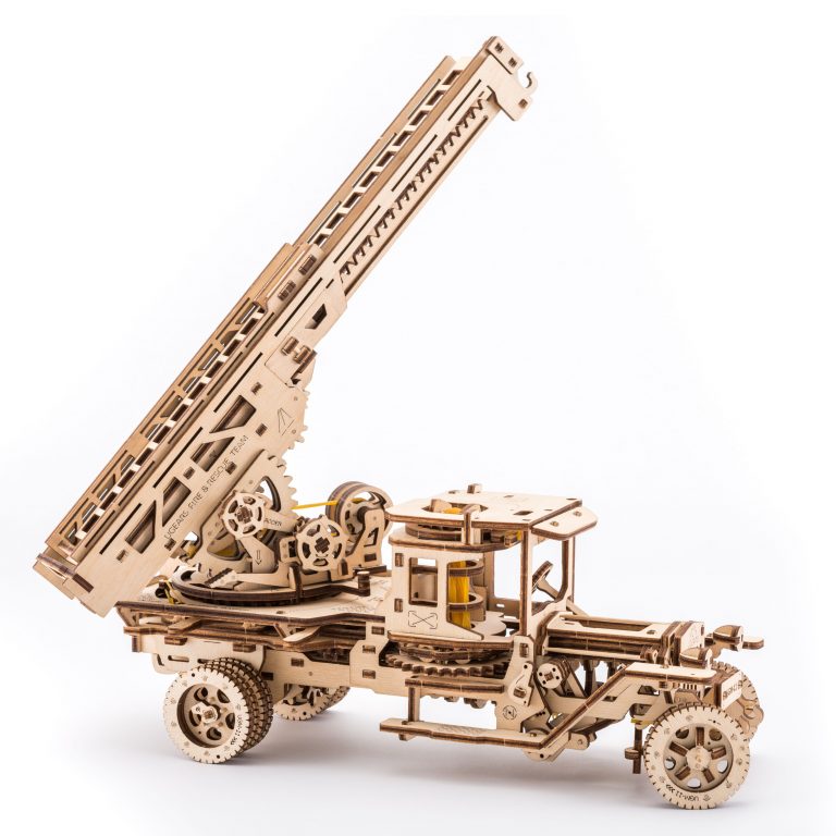 UGears UGM-11 Truck and Set of Additions wooden puzzle and