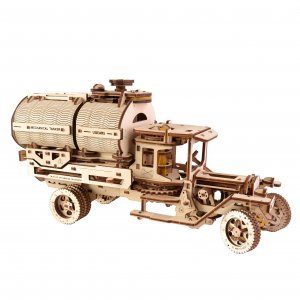 UGears Mechanical Wooden Model 3D Puzzle Kit Tanker