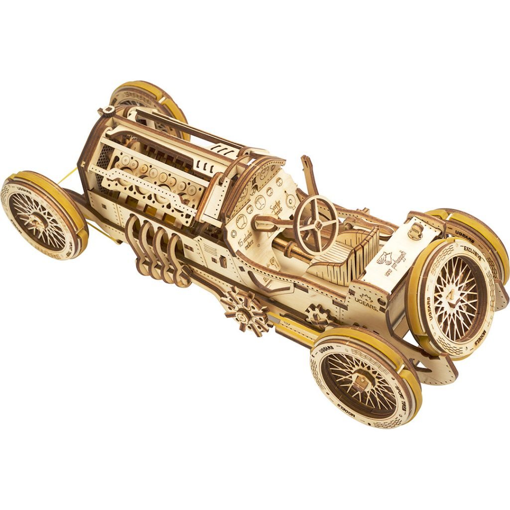 Grand Prix Car by Hands Craft 3D Wooden Puzzle 