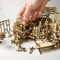 UGears Mechanical Wooden Model 3D Puzzle Kit Robot Factory