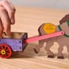 UGears Clock, Donkey, Merry-go-Round, Biplane and Mill Wooden 3D Model 11844
