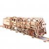 UGears Locomotive and Rails Wooden 3D Model 12769