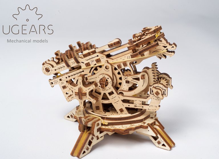 UGears Archballista-Tower wooden puzzle and construction kit