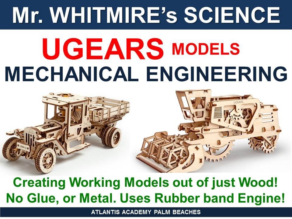 Ugears MECHANICAL MODELS engineering