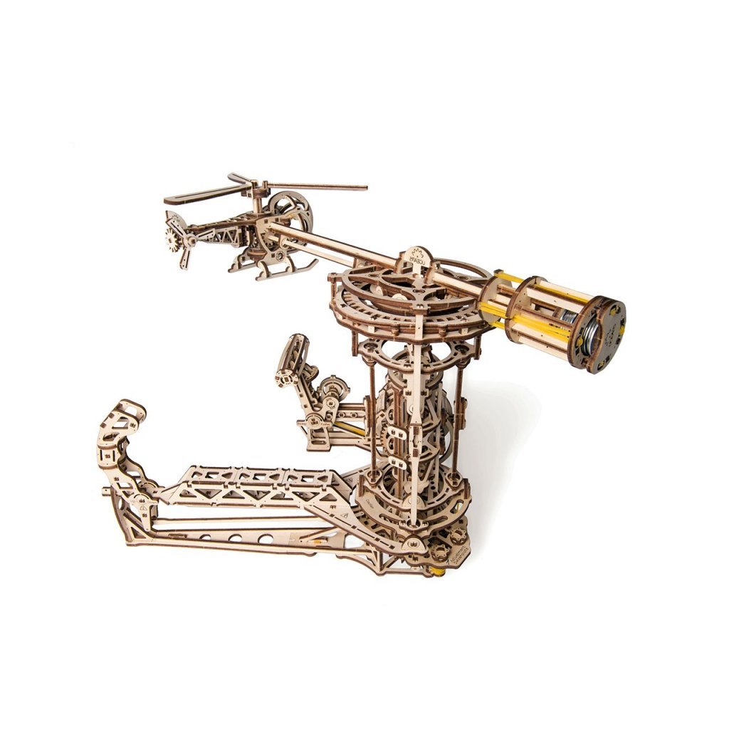 NEW UGEARS Mechanical 3D Puzzle Wooden AVIATOR Model for self-assembly 