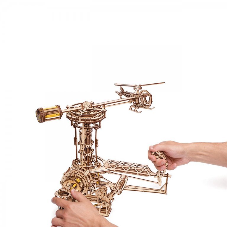 UGears Aviator wooden puzzle and construction kit | Ugears 