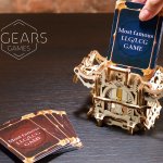 UGears Mechanical Wooden Model 3D Puzzle Kit Deck Box