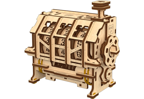 UGears STEM LAB Сounter wooden puzzle and construction kit | Ugears Mechanical Model 2