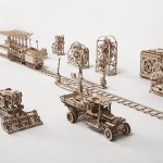 Fantasy UGEARS Carousel for romantic dreamers - UGears USA 1