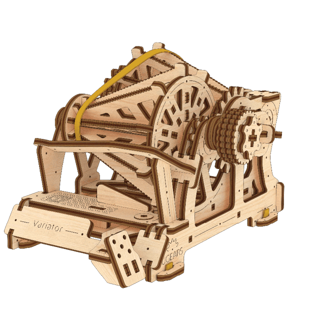 Ugears STEM lab Variator wooden puzzle and construction kit | Ugears Mechanical Model 2