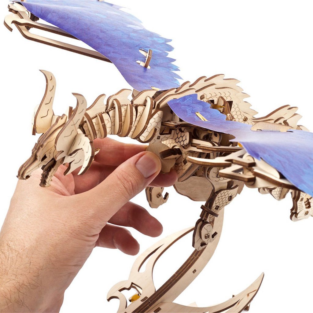Ugears-madera modellbau viento Storm Dragon dragón de tormenta 320 piezas 