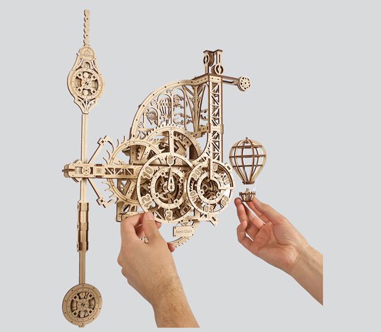 UGEARS Wooden Puzzle 3d High Quality Unique Mechanical DIY Kits Adults Teens for sale online