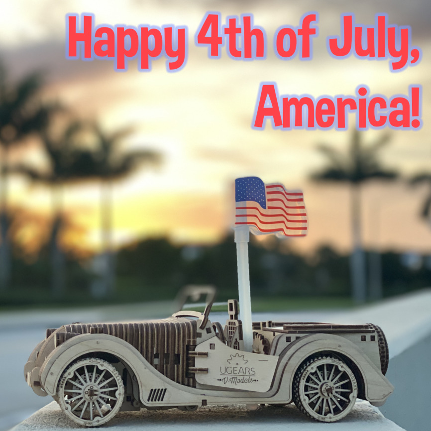 Happy Independence Day with UGears! - UGears USA 1