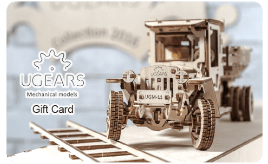 UGears U-Fidget Tribiks series - Mechanical 3D Models 1