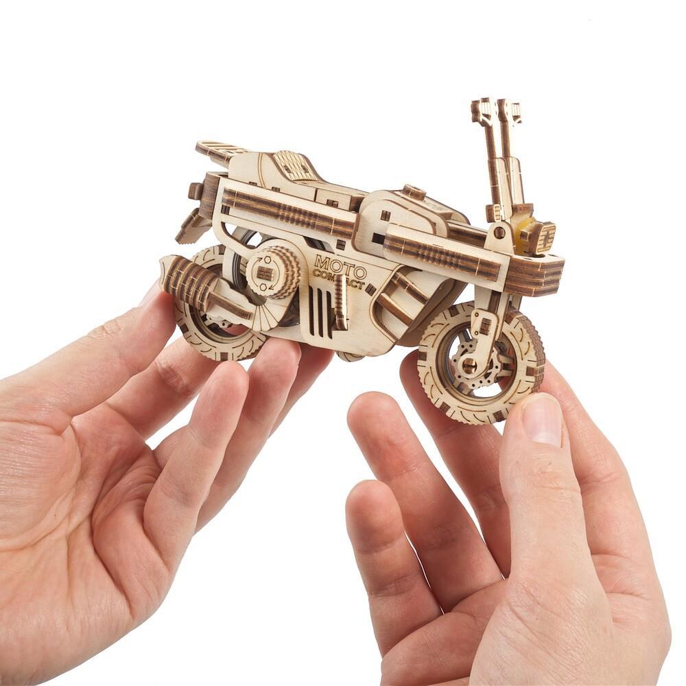 UGEARS MOTO COMPACT FOLDING SCOOTER Wooden 3D Model 190199