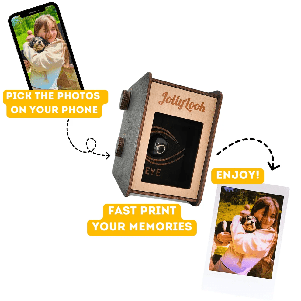 Jollylook EYE: Instant Smartphone Photo Printer