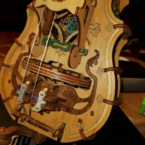 UGears Hurdy-Gurdy Assembled review 104749