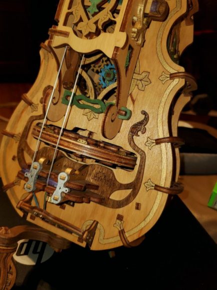 UGears Hurdy-Gurdy Assembled review 104751