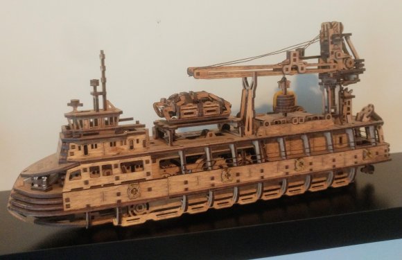 UGears Research Vessel review 141017
