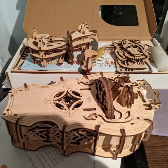 UGears Hurdy-Gurdy Assembled review 143230