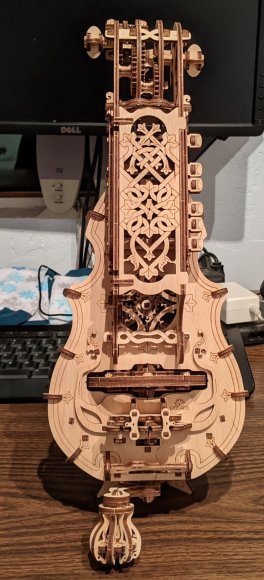 UGears Hurdy-Gurdy Assembled review 143232