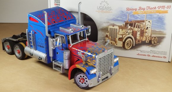 UGears Heavy Boy Truck VM-03 review 151171